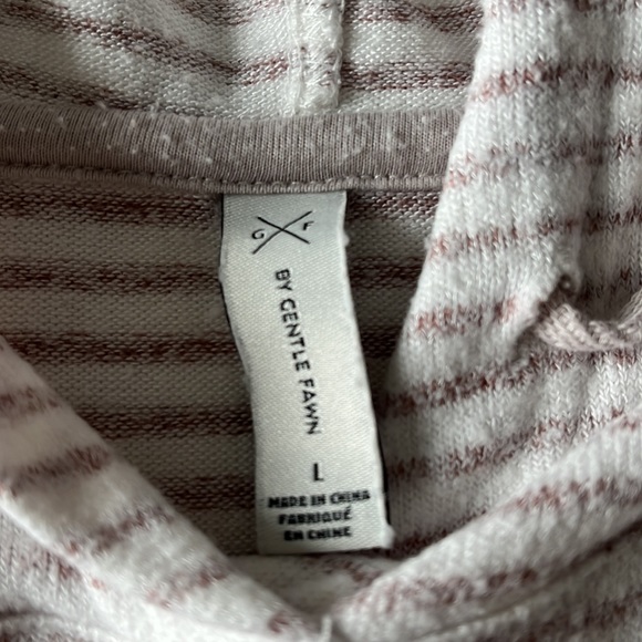 Gentle Fawn Striped Hoodie - Picture 4 of 9